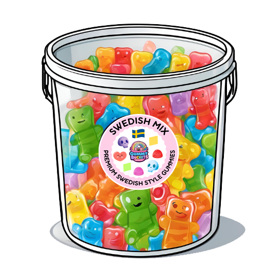 10 Pound Custom Bucket of Swedish Gummies