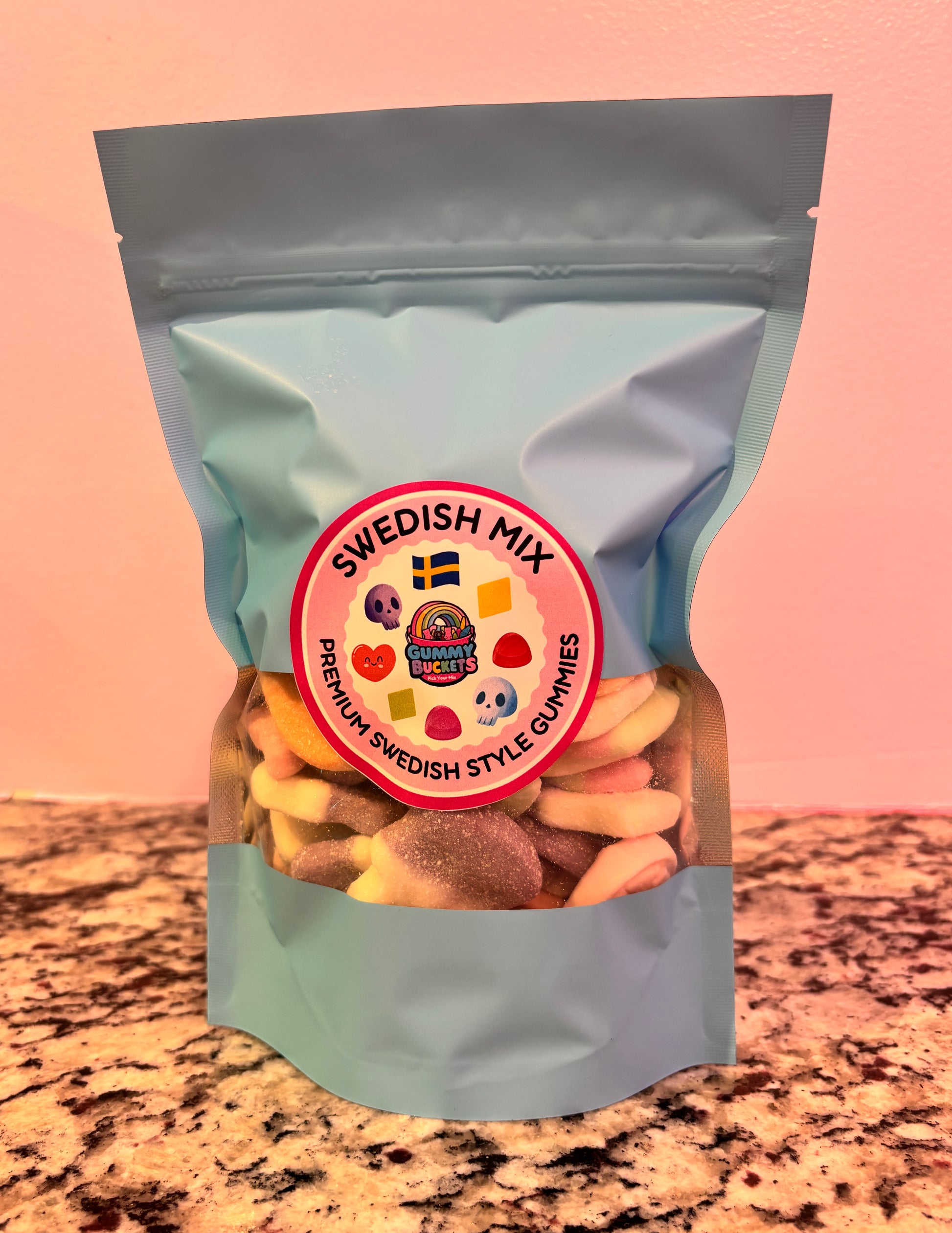 1 Pound Bag of Swedish Gummies