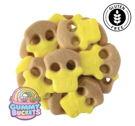 Swedish Banana Toffee Skulls