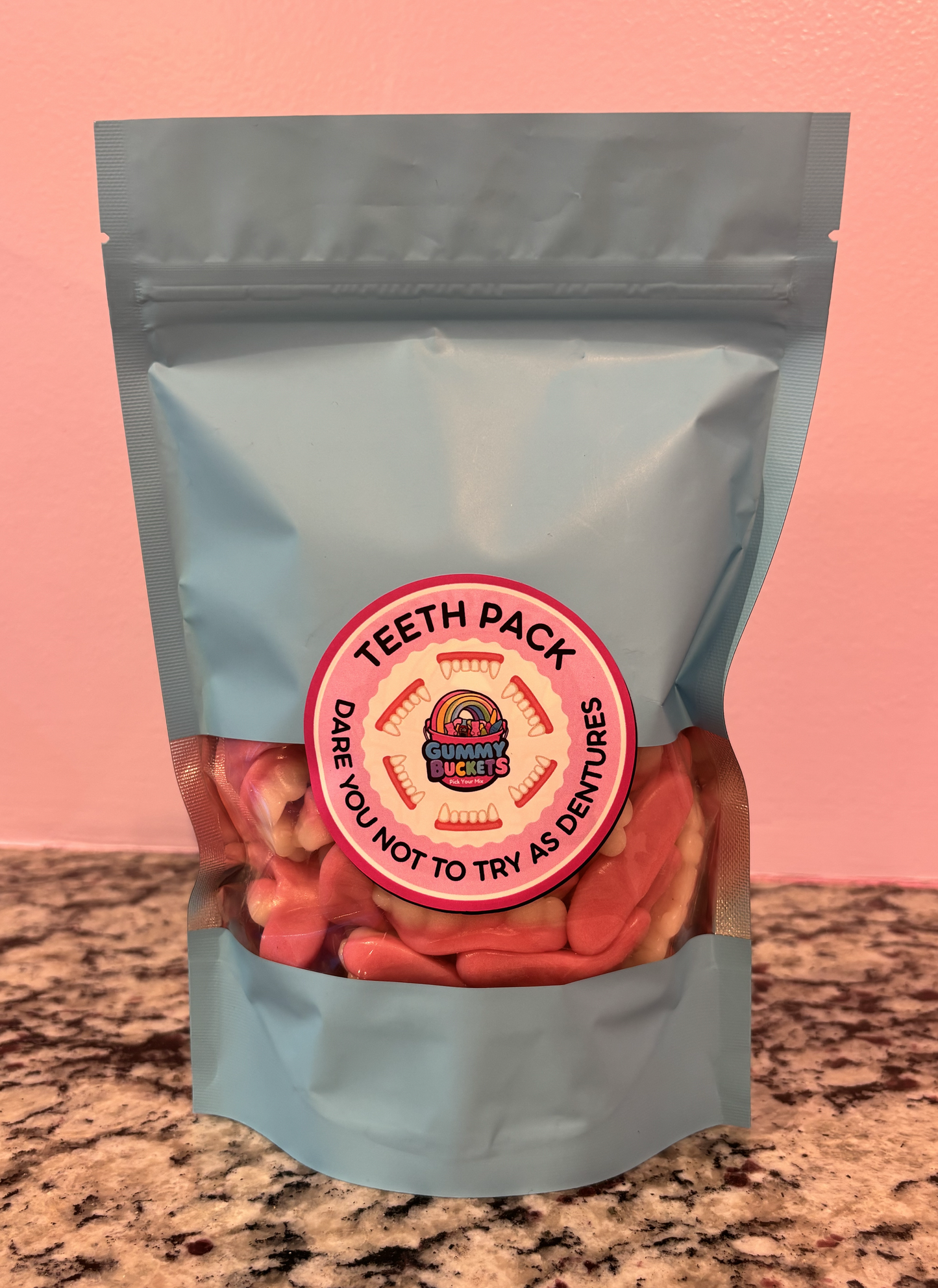 1 Pound Bag of Teeth Gummies