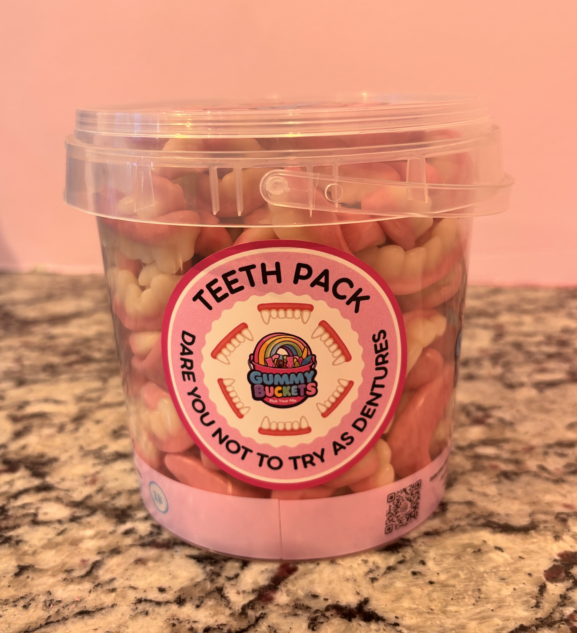 2 Pound Bucket of Teeth Gummies