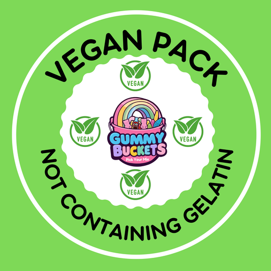 VEGAN 2 Pound Bucket - Pick 5 Gummy Choices