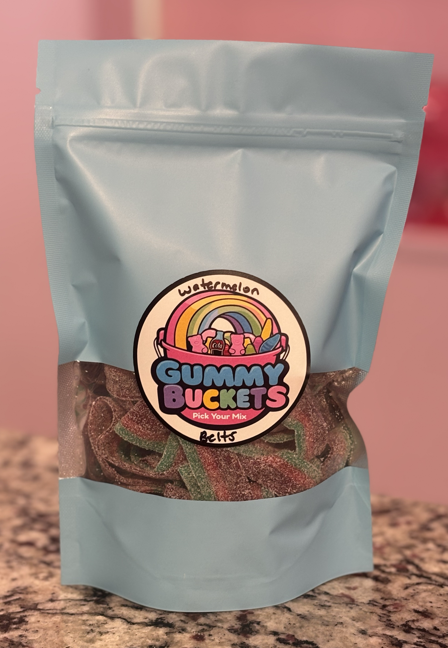 1 Pound Bag of Watermelon Straps