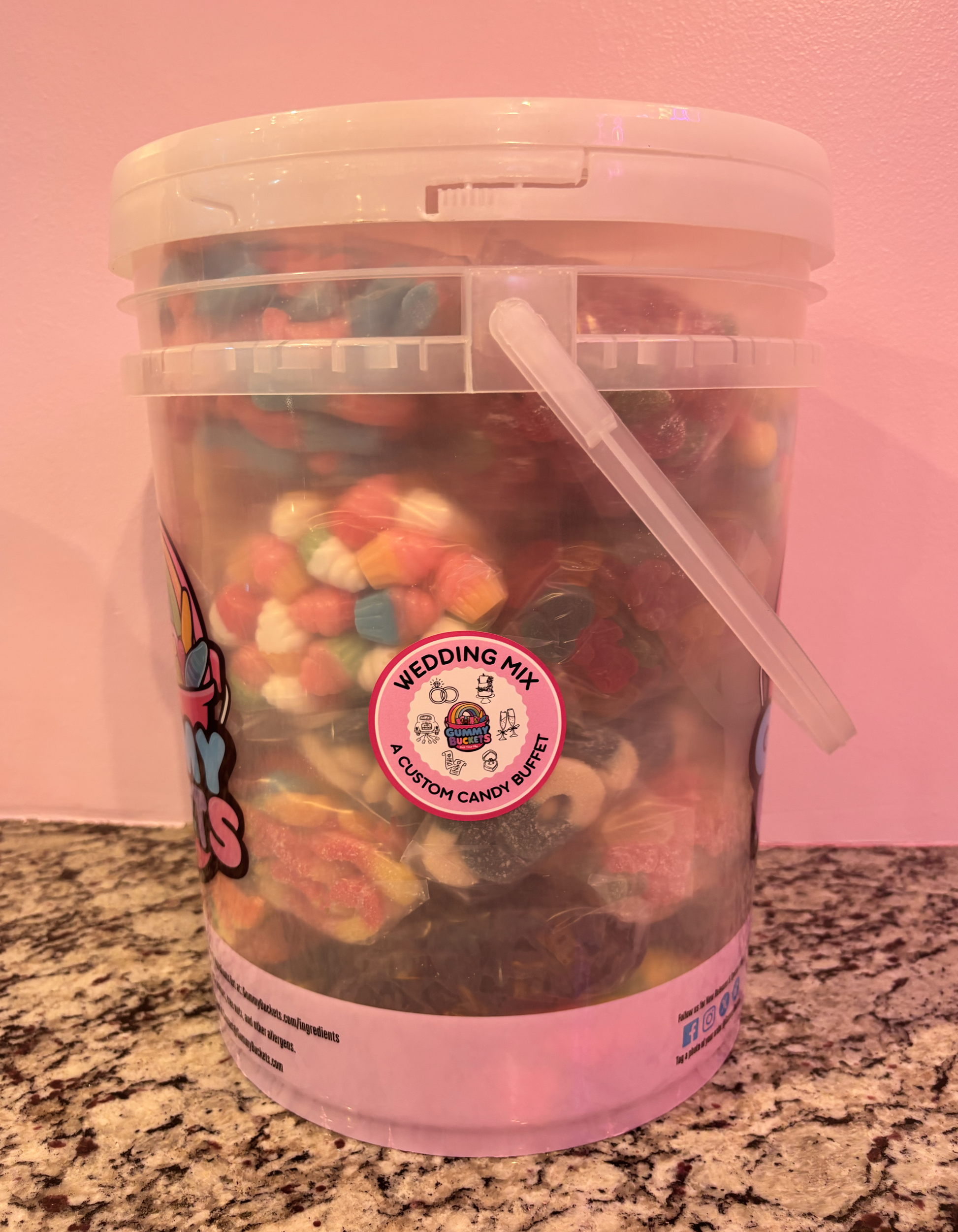 30 Pound Wedding Bucket